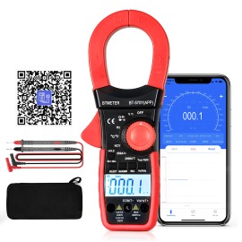 BTMETER TRMS Digital Clamp Meter Multimeter 2000A 2000V AC DC Amp Volt Current Ammeter
