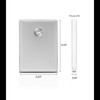 G-Technology 1TB G-DRIVE mobile USB-C Portable External Hard Drive, Silver