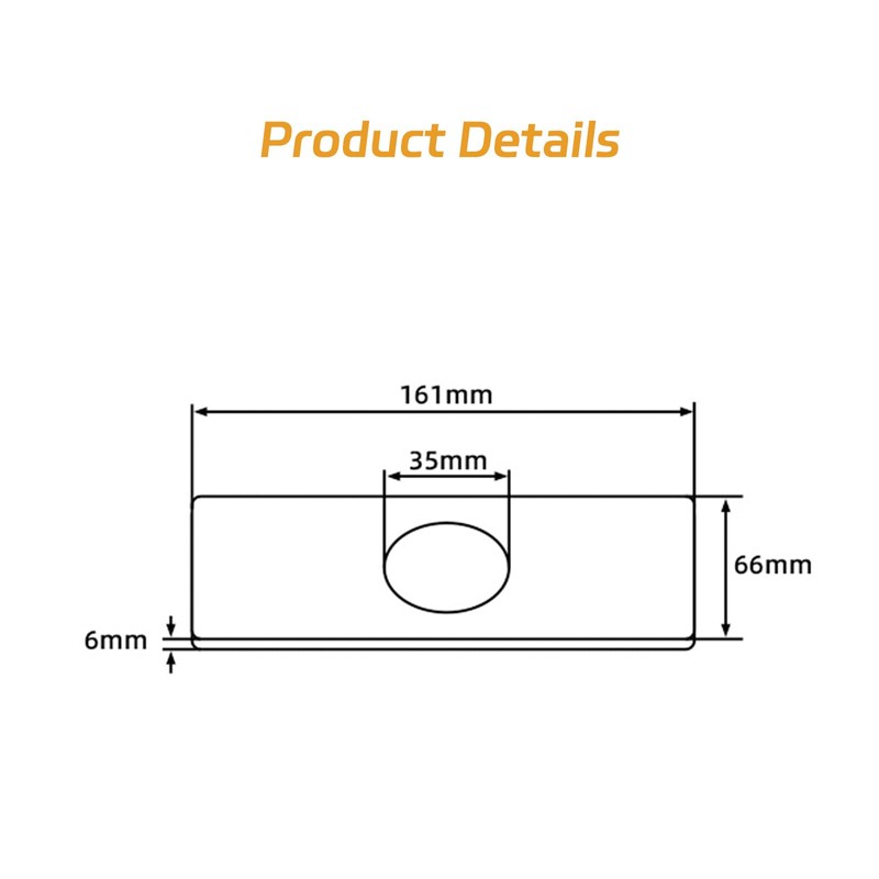 6" Hole Cover Deck for Kitchen Sink Hole Cover and