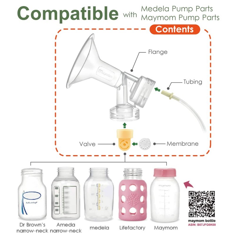 Maymom Breast Pump Kit Compatible with Medela Pump in Style