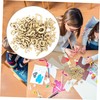 COHEALI Wooden Letters 26 Uppercase Lowercase Letters 0-9 Numbers Craft