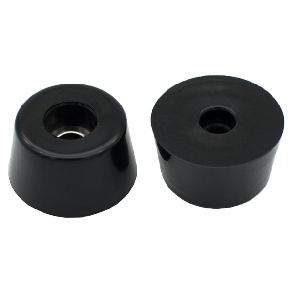 TopPerfekt 18 Round Rubber Feet with 304 Stainless Steel Screws