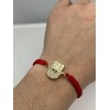 Evil Eye Red String Kabbalah Hamsa Macrame Adjustable Bracelet