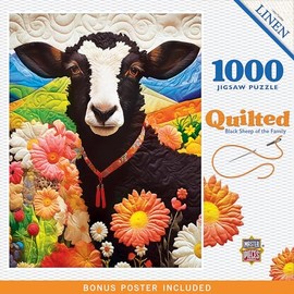 MasterPieces 1000 Piece Jigsaw Puzzle for Adults, Family, Or Youth - Black Sheep of The Family - 19.25"x26.75"