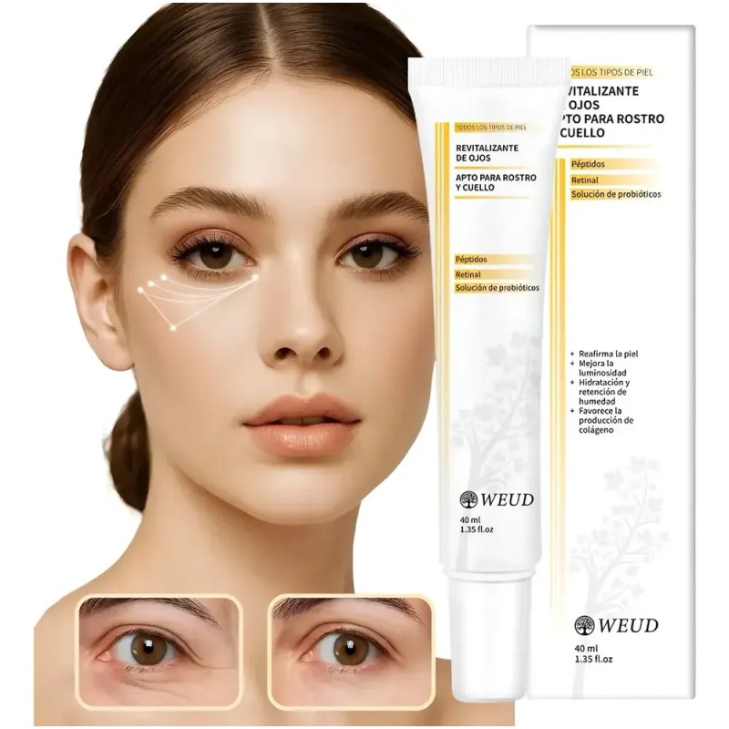 Crema Ojos Y Rostro Retinal, Weud Péptidos Reafirmante 40ml