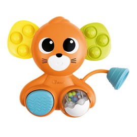 Chicco Multi-activity Mouse Stimulating Mouse Toy Exercise Motor Skills Stimulates Senses 3 Different Materials 6-36 Months