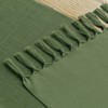 Artoid Mode Dark Green Boho Rural Rustic Farmhouse Tassel Table