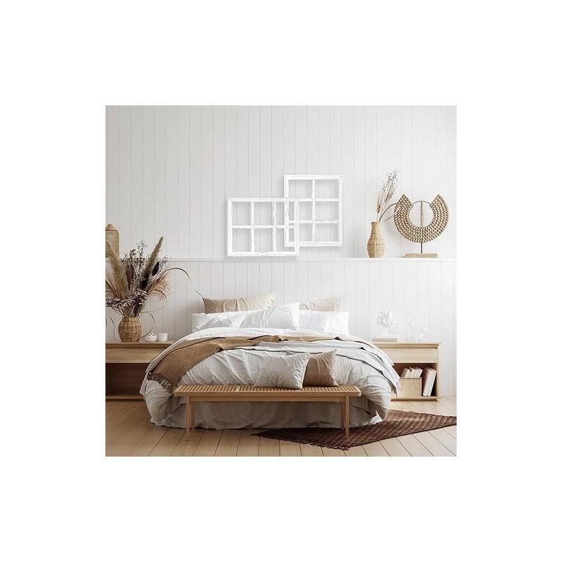 Ilyapa Window Frame Wall Decor 2 Pack - Large 18x22