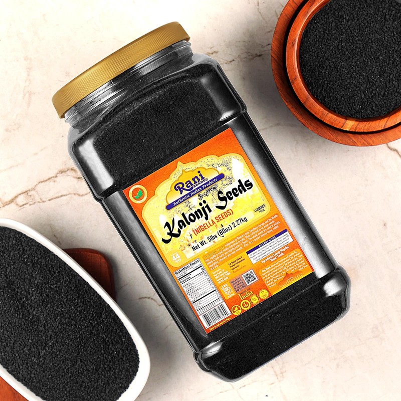 Rani Kalonji (Black Seed, Nigella Sativa, Black Cumin) Seeds 80oz