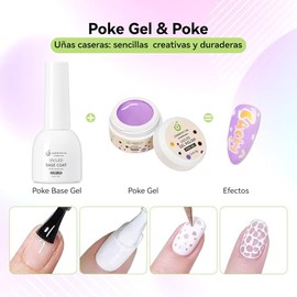 Cherimoya Kit Gel Poking para Uñas-Morad