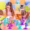 24Pcs Mermaid Party Decoration DIY Felt Table Centerpiece Under The