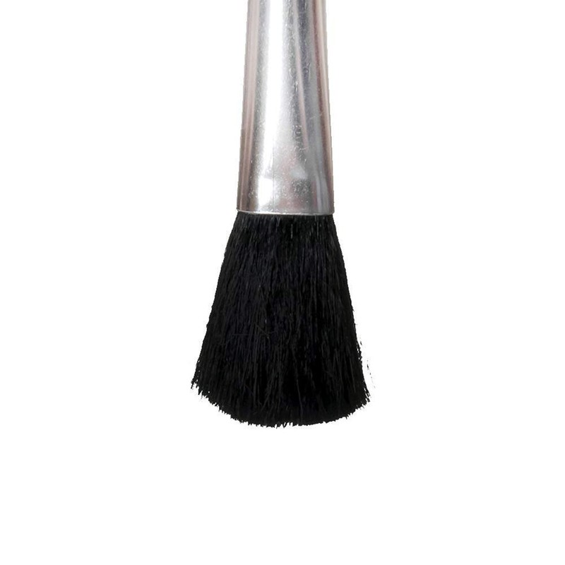 Mollensiuer 1 Piece Plastic Black Round Handle Anti Static Brushes