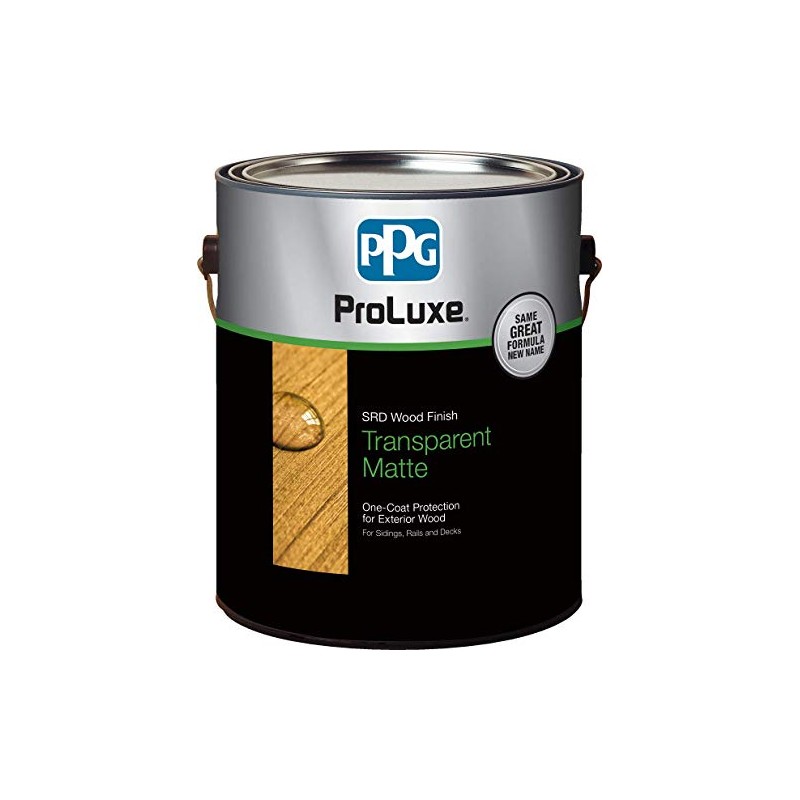 PPG ProLuxe SRD Wood Finish, 1 Gallon, 009 Dark Oak