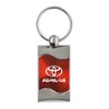 Au-Tomotive Gold, INC. Toyota Rav4 Rectangular Red Car Key Chain