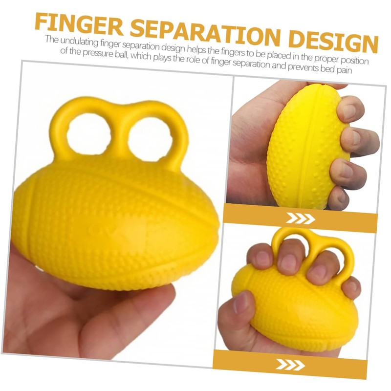 Totority Finger Exercise Ball Rehabilitation Strengthener for Hand Therapy Squeeze