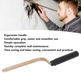 HAOHIZE Tuck Pointers, 1 cm Trowel Tuck Pointing Tool Brick Pointing Tools, Tuck Pointing Trowel Professional Multifunctional Brick Jointer Bricklaying Tools