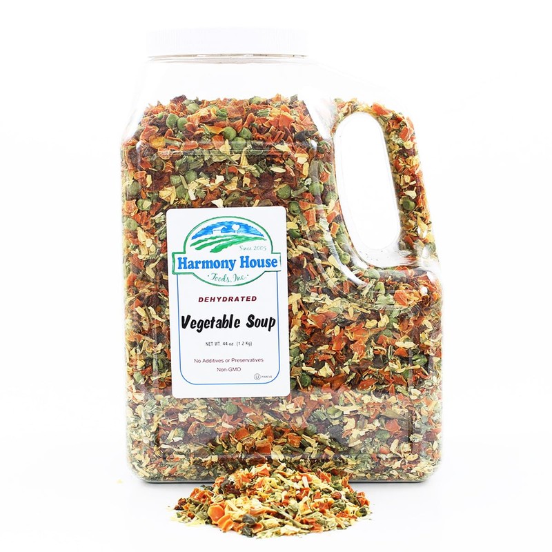 Harmony House Premium Vegetable Soup Mix - Dehydrated Vegetables for