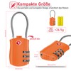 NAGE TSA Lock, Suitcase Lock, Combination Lock, 3 Digit Combination