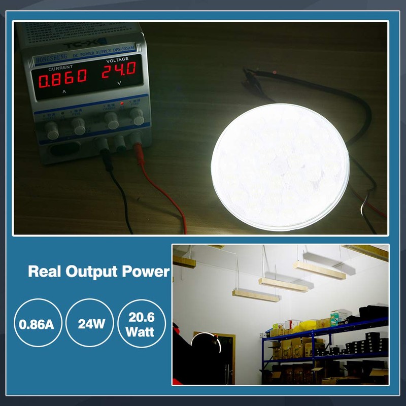 Handxen PAR46 LED Sealed Beam Flood Light 36W 2500LM 6000K