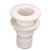 2in Through Hull Fitting Straight Drain Hose Polypropylene Inner Beam