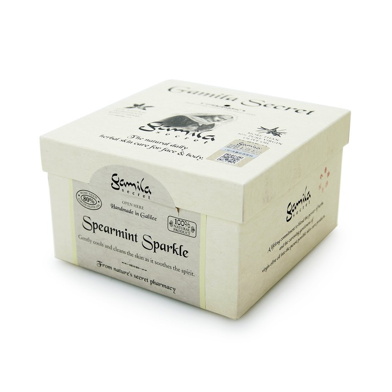 Gamila Secret Cream Bar Spearmint Sparkle 115 g