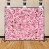 Pink Floral Backdrop for Photography Spring Flower Bridal Backdrop Family