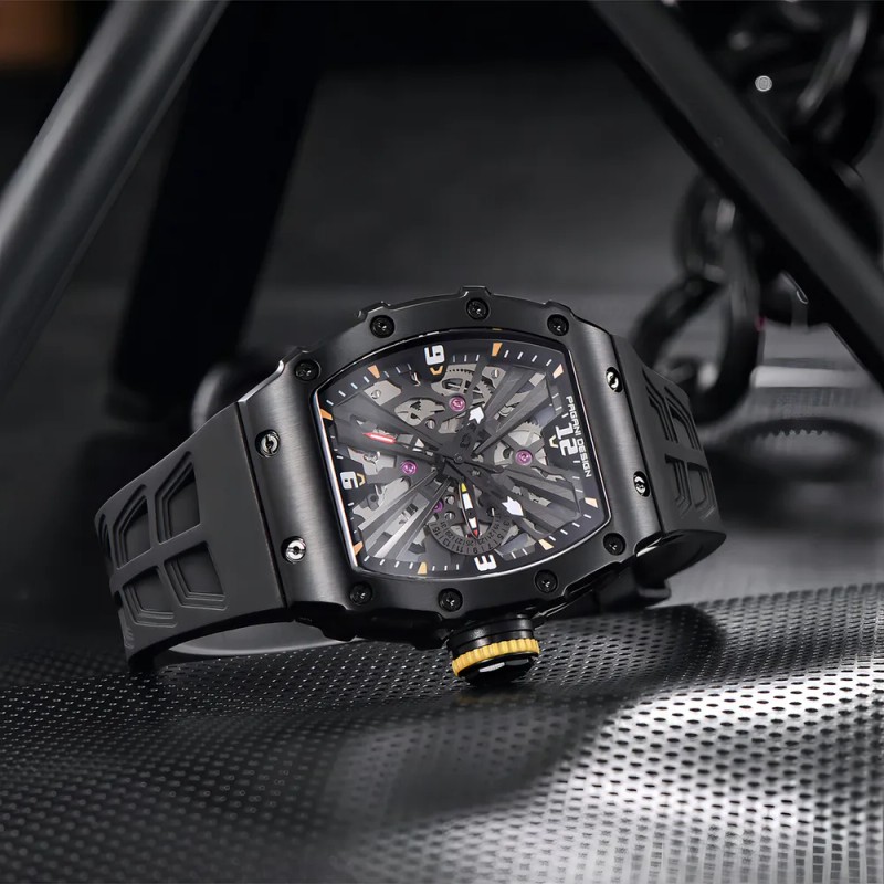 Reloj De Pulsera Analógico Ejecutivo Pagani Design Para Homb Correa