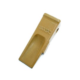 HD Ridez 1U3202 CAT Caterpillar Style J200 General Purpose Dirt Excavator Bucket Teeth Long Tip (5 Pack) with Pins and Retainers