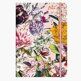 Notebook Flower Greeting DIN A5