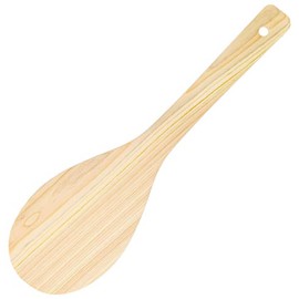 Umezawa 223357 Wooden Hinoki Rice Spoon, 13.8 inches (35 cm), Made in Japan