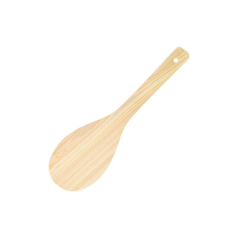 Umezawa 223357 Wooden Hinoki Rice Spoon, 13.8 inches (35 cm),