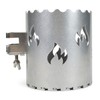Grillrost.com The Original Fire Plate, 80 and 100 cm, and