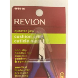REVLON Quarter Jaw Cushion Grip Cuticle Nipper