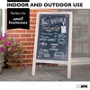 Wooden A-Frame Sign with Eraser & Chalk - 40 x