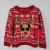Joyland Sweater Toddler Size 3T Cool Reindeer Fair Isle Christmas