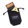Logan Whistles Supreme Solid Brass Sheepdog Whistle and Lamb Nappa