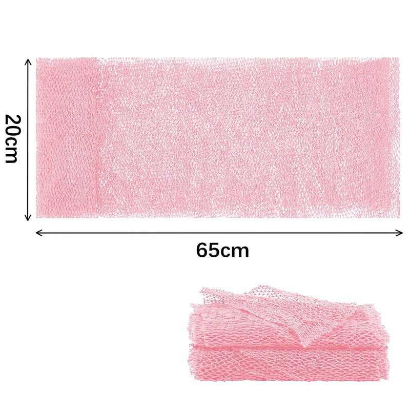 Hsyadazi Net African Body Scrubber (Pink)