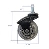 6 Pack Heavy Duty Caster Creeper Wheels 2.5"/ Roller Blade