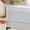 MIYE Jacquard Fabric Box Spring Cover,Super Stretchy Wrap Around 4