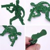 PROLOSO Toy Soliders Green Army Men Action Figures Plastic Army