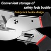 QSLKI Mitre Scissors, 45°-135° for Precise Cut, Multifunctional Trunking Scissors,