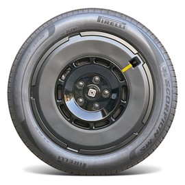 TWRAPS Vinyl Covers for 22in Range Wheels for Rivian R1T and Rivian R1S, Satin Black Spokes Color Wrap Chrome Delete, Close OEM Matching and Car Wash Safe