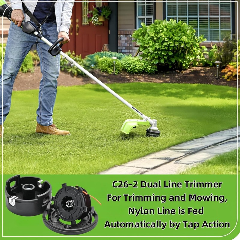 3-pack C26-2 Trimmer Head 4002 710 2169 for Stihl AutoCut