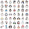 100 Pieces Cute Penguin Stickers for Water Bottles, Phone, Skateboard,