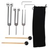 Medical Tuning Fork, 128HZ Aluminium Alloy Medical Tool for Sound