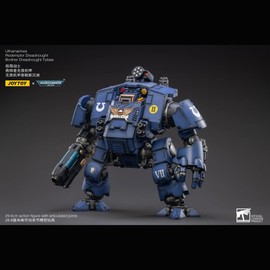BEERISE JOYTOY 1/18 Action Figures Mech - Warhammer 40,000 Ultramarines Redemptor Dreadnought Brother Dreadnought Tyleas - 12‘’,Classic Character,Collectible,Age 15 and Above