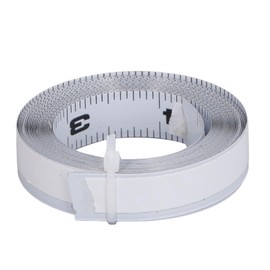 Self Adhesive Measuring Tape, 12FT 144inch with Adhesive Stickers Imperial Metal Adhesive Scale, Table Saw SelfAdhesive Scale