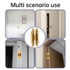 7" 2 pcs Hidden Hinges for Doors Invisible Hinges Concealed