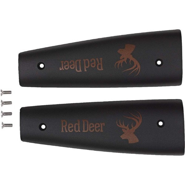 Red Deer Side Wing Black with Logo