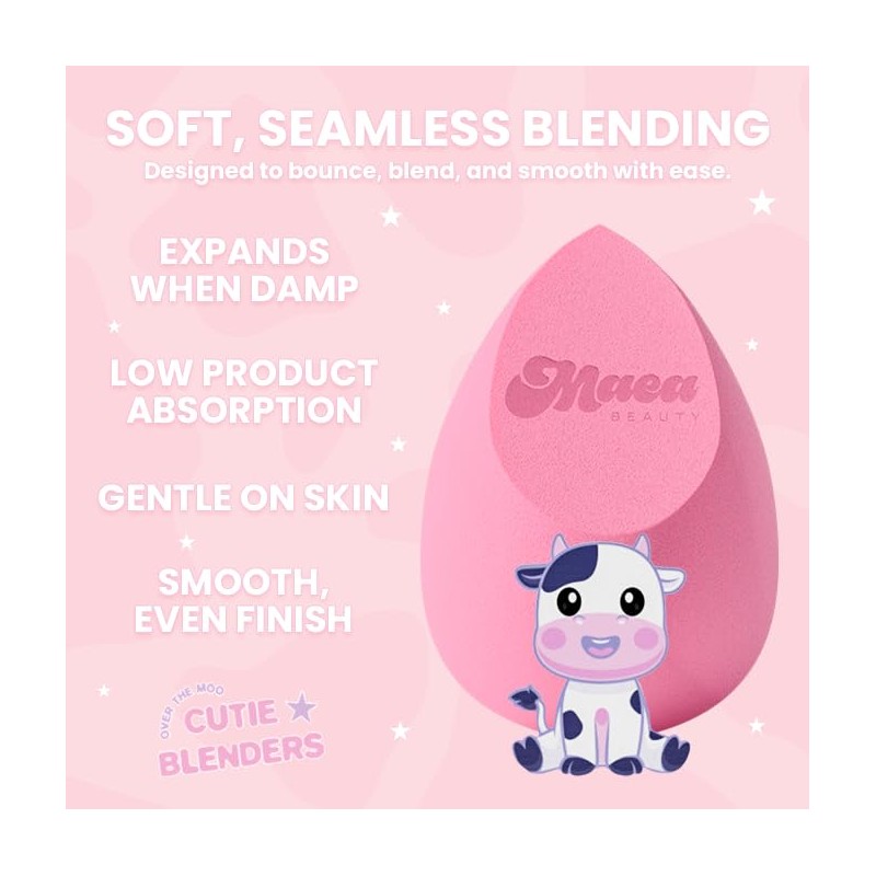 Maea Beauty® Over The Moo Cutie Blenders | Moo Mallow